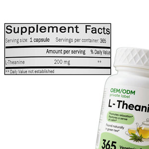 OEM <span class=keywords><strong>L-theanine</strong></span> Slimminge экстракт зеленого чая энергетический вегетарианский <span class=keywords><strong>L-theanine</strong></span> капсулы вегетарианские L-теаниновые добавки капсулы - Product Image 2