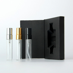 Flaconi Vuoti Trasparenti per Profumo da 3ml, 5ml, 10ml, Bottiglie in <span class=keywords><strong>Vetro</strong></span> Portatili con Tappi Metallici Sigillati e <span class=keywords><strong>Scatole</strong></span> - Product Image 4