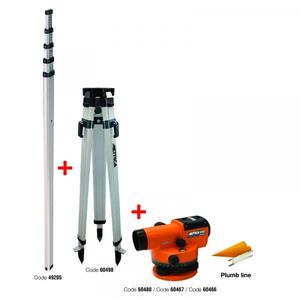 METRICA - 89268 KIT DE NIVEL ÓPTICO-EAN 8001066892686 NIVELES LÁSER DE MEDICIÓN - Product Image 1