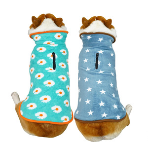 Abrigo con forro polar para perros, ropa cálida a prueba de viento para invierno, primavera y otoño, para Corgi, Bichón Frisé, Bulldog Francés - Product Image 4