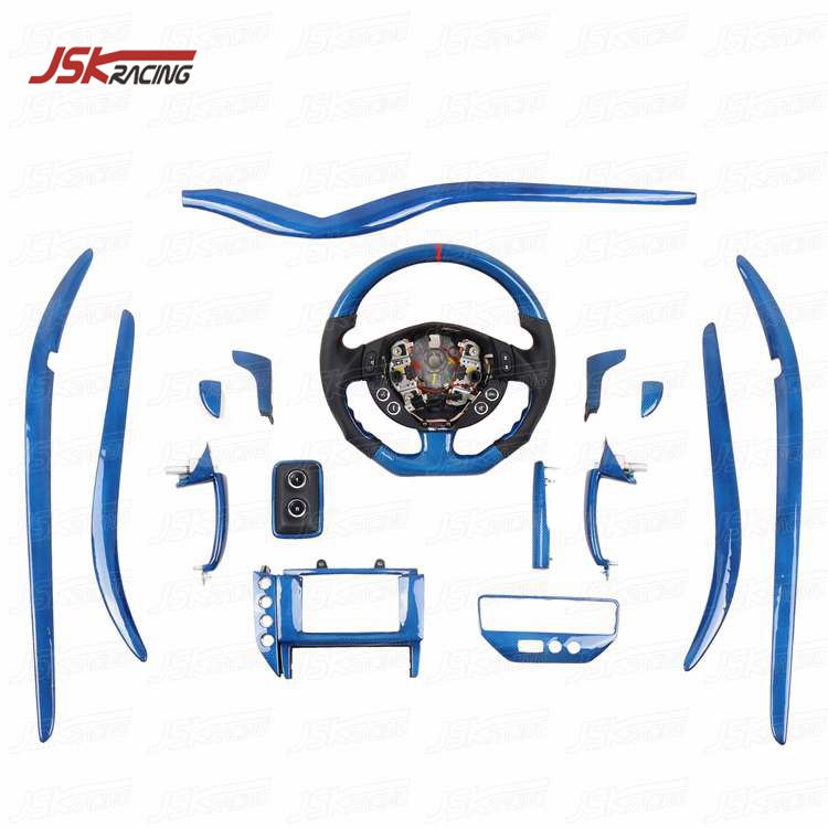 Синие салоны из углеродного волокна (16 шт.) для MASERATI grantour GRANCABRIO GT GC GTS