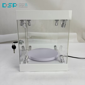 DSP Vietnam Factory - Caja de exhibición LED personalizada de acrílico para figuras de acción con retroiluminación de espejo - Product Image 6