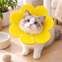 Elizabeth Collar Cat Neuter Felt Collar Shame Collar Pet Supplies Anti Licking Head Postoperative Recovery Dog Neck Collar