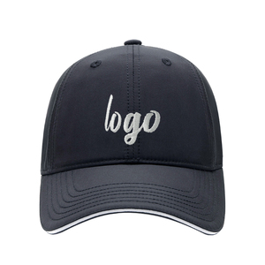 Gorra <span class=keywords><strong>de</strong></span> Béisbol Heycap Impermeable <span class=keywords><strong>de</strong></span> Poliéster con Visera Curva, Cierre a Presión, Impresión Personalizada, Logotipo Bordado, Nueva, 6 Paneles, Negra, <span class=keywords><strong>de</strong></span> Buena Calidad - Product Image 5