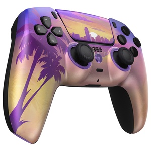 EXtremeRate Luna ชุดเปลี่ยนหน้ากากคอนโทรลเลอร์ PS5 แบบสั่งทำพิเศษ ดีไซน์ใหม่ ผลิตจำนวนน้อยได้ พร้อมพิมพ์ลายแบบ Sublimation - Product Image 4