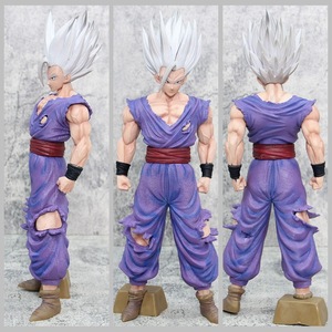 Figura <span class=keywords><strong>de</strong></span> Acción <span class=keywords><strong>de</strong></span> Dragon Ball <span class=keywords><strong>de</strong></span> 34 cm, Super Saiyan, Gohan Bestial con Cabello Blanco, Estatua Dañada <span class=keywords><strong>de</strong></span> Gohan, Figura <span class=keywords><strong>de</strong></span> Anime - Product Image 2