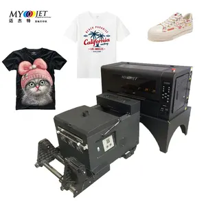 Myjet Factory A3 DTF inkjet printer set heat transfer t-shirt printing machine direct to film printer with XP600 print head