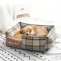 Tapis chauffant pour chien, lit pour animaux de compagnie, lavable, pour l'hiver, lit carré pour chat, universel toutes saisons, pour un sommeil réparateur des chiens et des chats