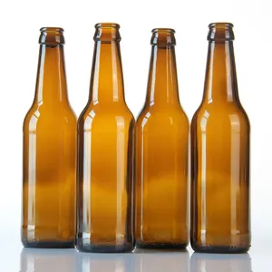 Stokta 250Ml 275Ml toptan temizle taşınabilir Botella De Vidrio bira ambalaj için