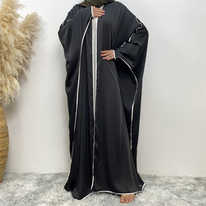 <span class=keywords><strong>Cardigan</strong></span> abaya manga de cetim sunshine, casaco feminino confortável com mangas longas e linha branca, verão 6688 # - Product Image 6