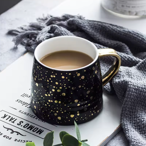 Taza de Café y Té de Cerámica Moderna de 14 oz con Diseño de Ciervo de Nariz Grande, Regalos Empresariales de Lujo, Apta para Alimentos, Reutilizable - Product Image 5