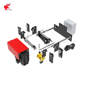 Control remoto 3T 5T 10T 6M 9M 12M 18M polipasto europeo Cadena de aleación de aluminio de acero eslinga de cuerda de alambre 380V polipasto eléctrico para grúa - Product Image 1