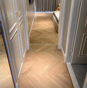 Châu Âu Gỗ Sồi sàn gỗ thực sự rắn gỗ Chevron mô hình parkett sàn gỗ sàn - Product Image 4