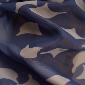 Voan <span class=keywords><strong>3D</strong></span> hoa in kỹ thuật số thân thiện với môi 100% polyester <span class=keywords><strong>Twill</strong></span> vải nhà sản xuất mật độ cao in hoa vải - Product Image 2