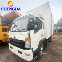 Camionnette Sinotruck d'occasion, neuve, de marque, en vente flash, 1 à 10 tonnes, camionnette à plateau, Howo 4x2, 6 roues, camion léger à plateau
