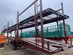 Enclosed Steel <b>Car</b> Hauler Semi-<b>Trailer</b> 3-30 <b>Cars</b> Heavy Duty Transporter for Sale - Product Image 4