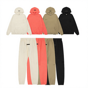 Ensemble de survêtement décontracté Alxin personnalisé brodé et imprimé en polyester/coton respirant, avec sweat à capuche oversize et pantalon de jogging pour homme - Product Image 4