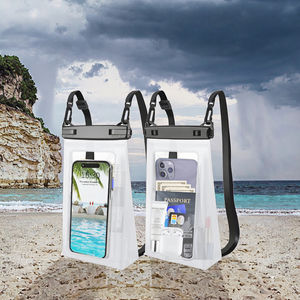 Customized Logo Universal Multi-Brand Compatible PVC IPX8 Waterproof Large Capacity <b>Phone</b> Case Travel Swimming Pouch - Product Image 3