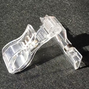 Supermarket Plastic Rotatable Sign <b>Clip</b> Merchandise Price Tag Holder Display Label <b>Clip</b> - Product Image 6