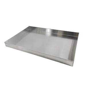 Teglie ODM in Acciaio Inox 60x40 Plateau da Cucina in Acciaio Inossidabile Carrello da Forno per Panificio - Product Image 2