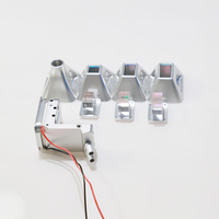 Embouts de nez de différentes tailles de points, embouts remplaçables pour poignée d'applicateur de laser diode pour l'épilation, pièces de rechange et accessoires