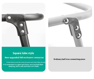 <span class=keywords><strong>Lit</strong></span> inclinable pliable moderne pour une <span class=keywords><strong>personne</strong></span> Artefact de sieste portable pour la maison et le bureau avec tissu renforcé pour le camping - Product Image 5