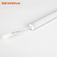 Éclairage LED Optimisé en Aluminium pour Meuble, 6W, 7W, 8W, 9W, 10W, 11W, Haute Performance (CRI), Idéal pour Appartement, Vitrine, Placard, Coin