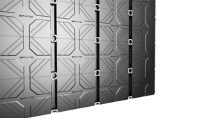 Écran LED intérieur ultra-fin 8K P0.6, panneaux muraux de fond carrés pour centres commerciaux - Product Image 2
