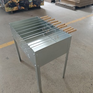 <span class=keywords><strong>Parrilla</strong></span> de Carbón Portátil Plegable de Acero Inoxidable Resistente <span class=keywords><strong>a</strong></span> la Oxidación para Acampar en la Naturaleza y Uso Doméstico - Product Image 3