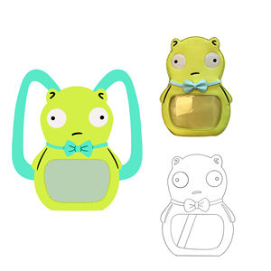 Nouveau sac personnalisé Lovely <span class=keywords><strong>Ita</strong></span> sacs à dos en forme de cercueil sac à main en cuir pu <span class=keywords><strong>rose</strong></span> blanc pur pour la décoration de mode - Product Image 6