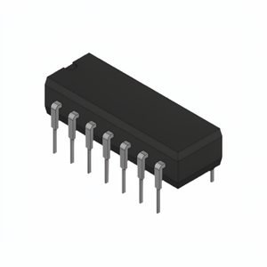 Componentes Electrónicos Lógicos IC 14 DIP (0.300", 7.62mm) MC74F125N Distribuidor Autorizado IC BUFFER NO INVERSOR 5.5V 14DIP - Product Image 1