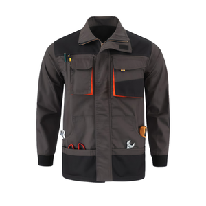 Trọng Lượng Nhẹ Ngắn Tay Áo Làm Việc Đồng Phục Cho Công Nhân Trang Trại Thợ Sửa Chữa Polyester Quần Và Áo Sơ Mi - Product Image 5