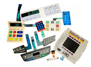 OEM nhà sản xuất thấp moq in kỹ thuật số đồ họa lớp phủ màn hình cảm ứng màng Bảng điều chỉnh màng bàn phím - Product Image 5