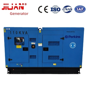 <span class=keywords><strong>G</strong></span>énérateur Perkins 100 kVA 80 kW, groupe électrogène 110 kVA 88 kW, modèle 1104C, insonorisé, triphasé, 50 Hz, avec ATS, à vendre - Product Image 1