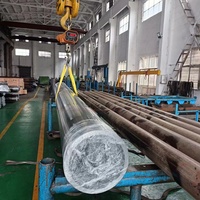 Baril de cylindre de meulage d'acier inoxydable de la haute précision ± 1% de tube de cylindre en acier avec la surface laminée à chaud pour les circuits hydrauliques
