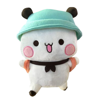 HY Factory Vente en gros 20cm Peluche douce en coton Bubu et Dudu style dessin animé Porte-clés en peluche Jouets en peluche Cadeaux de Noël pour enfants
