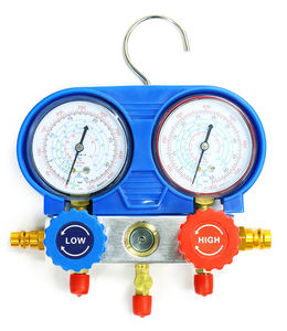 Ar Condicionado Calibre para R410A R22 R134a R404A Refrigerantes <span class=keywords><strong>Manifold</strong></span> Manômetro Medidor Válvula 500psi/800psi com Espelho Visual - Product Image 5