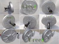 Moteur à aimants permanents à rotor externe personnalisé de 100 kW, 300 tr/min, longue durée de vie pour projet éolien de grande envergure