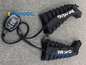 DR.HUGO Flowave L8, bottes de massage par compression d'air pour les jambes, pour les athlètes, récupération musculaire, circulation et relaxation - Product Image 3