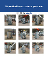 Generador de Vapor de Biomasa Ecológico con Certificación CE, ISO y EAC para Cogeneración, 1500 kg/h, Sistema de Alta Eficiencia y Bajo Consumo