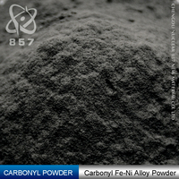 Poudre d'alliage ferro-nickel carbonyl 99 % min de pureté, taille de particules 2,70-3,8 µm pour la métallurgie des poudres et l'usinage