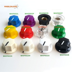 Mable Audio MAKP0022 6.35mm 轴径彩色电吉他音量控制旋钮 - Product Image 2