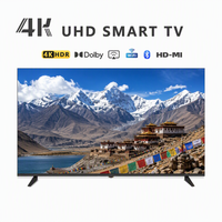 TV LED Smart 2K 120Hz 32-75 Inch Laris Manis dengan WiFi dan Dukungan Multi-Bahasa untuk Hotel