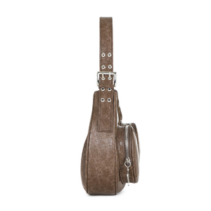 Bolso YIEYIE de Moda, Estilo Retro, con Cierre de Cremallera, Aspecto de Cuero, Doble Uso, Bandolera, Fácil Acceso, Marca Original, Listo para Venta Minorista - Product Image 3