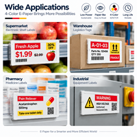 Module d'affichage EPD basse consommation Kingtech OEM 4,2 pouces 400x300, écran E-Paper quadricolore avec mode veille profonde