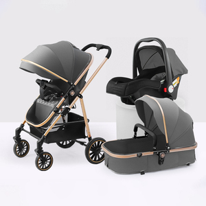 Cochecito de Bebé Multifuncional de Alta Gama con 4 Ruedas Plegables de Metal, Gran Capacidad de Carga de 20 kg para Niños, Interior/Exterior - Product Image 4