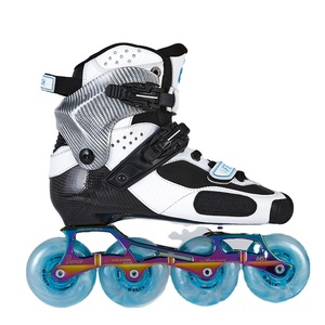 2025 mới leao sợi carbon khởi động slalom Con lăn Giày trượt Inline tùy chỉnh Skate giày tự do giày trượt băng cho người lớn trượt băng - Product Image 3