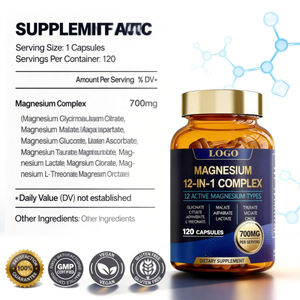 Complément de magnésium multi-formes |   700 mg par portion pour soutenir l'énergie et l'humeur, favoriser le bien-être quotidien - Product Image 2