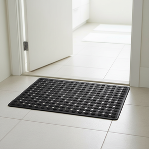 Alfombrilla de Ducha Moderna Esencial de PVC Sólido Ecológico con Superficie Texturizada Antideslizante y Ventosas Reforzadas <span class=keywords><strong>para</strong></span> <span class=keywords><strong>Baño</strong></span> - Product Image 2