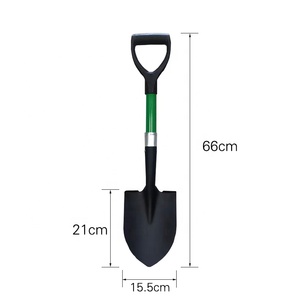 <span class=keywords><strong>Pala</strong></span> pequeña de acero Junqiao para exteriores con mango de madera, negra, resistente al agua, garantía de 3 años - Product Image 5